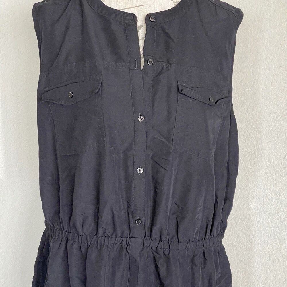 Old navy Womens Dress Sz XL Sleeveless Utility Minimalist Minimal Casual Preppy - Picture 6 of 11
